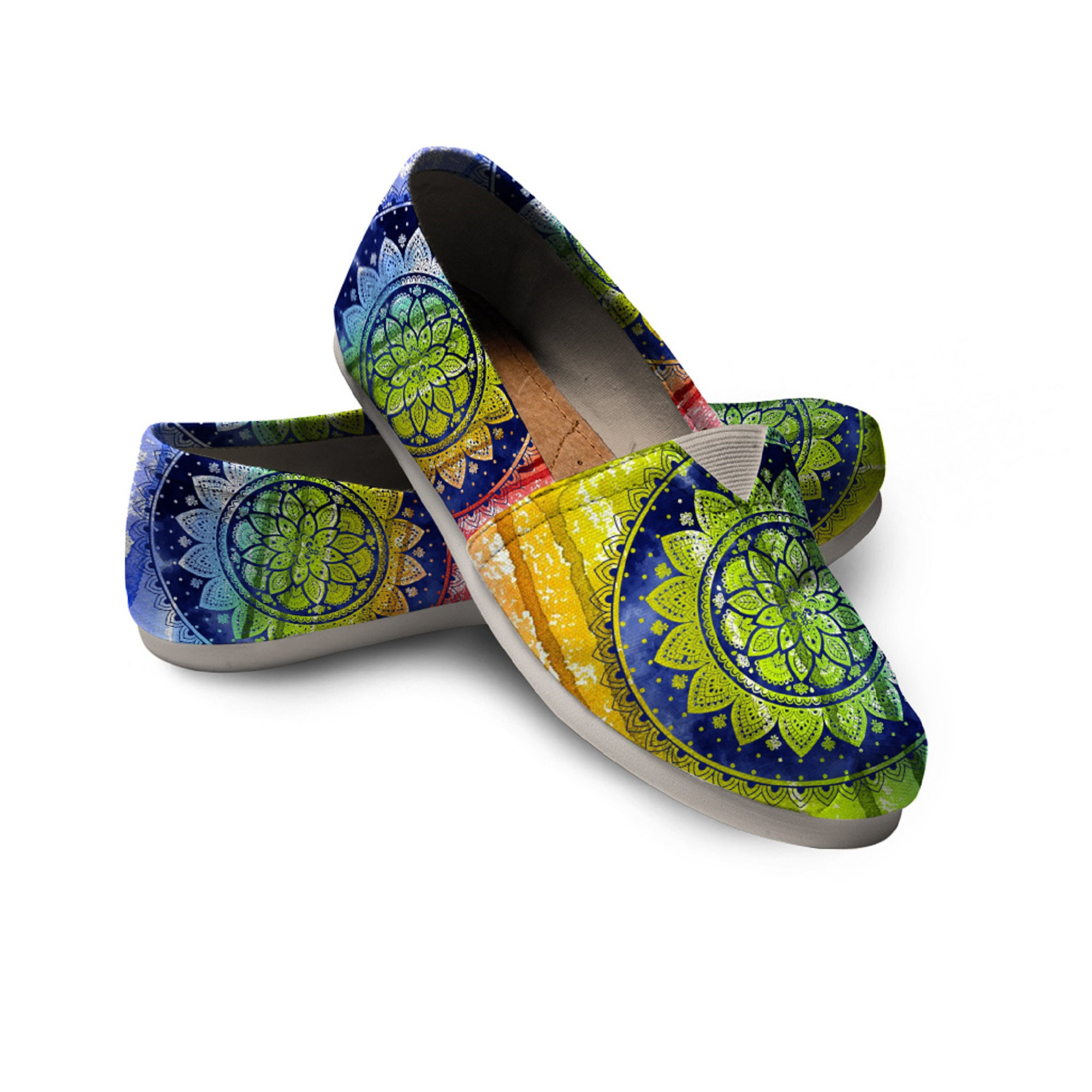 Aztec Shoes Maya Shoes Mandala Casual Shoes Mandala Shoes 4