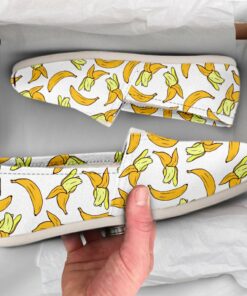 Banana Casual Shoes  Womens Shoes  Cute Shoes  Canvas Women Shoes  Girls Slip Ons  Casual Shoes  Banana Lover Gifts  Banana Gifts