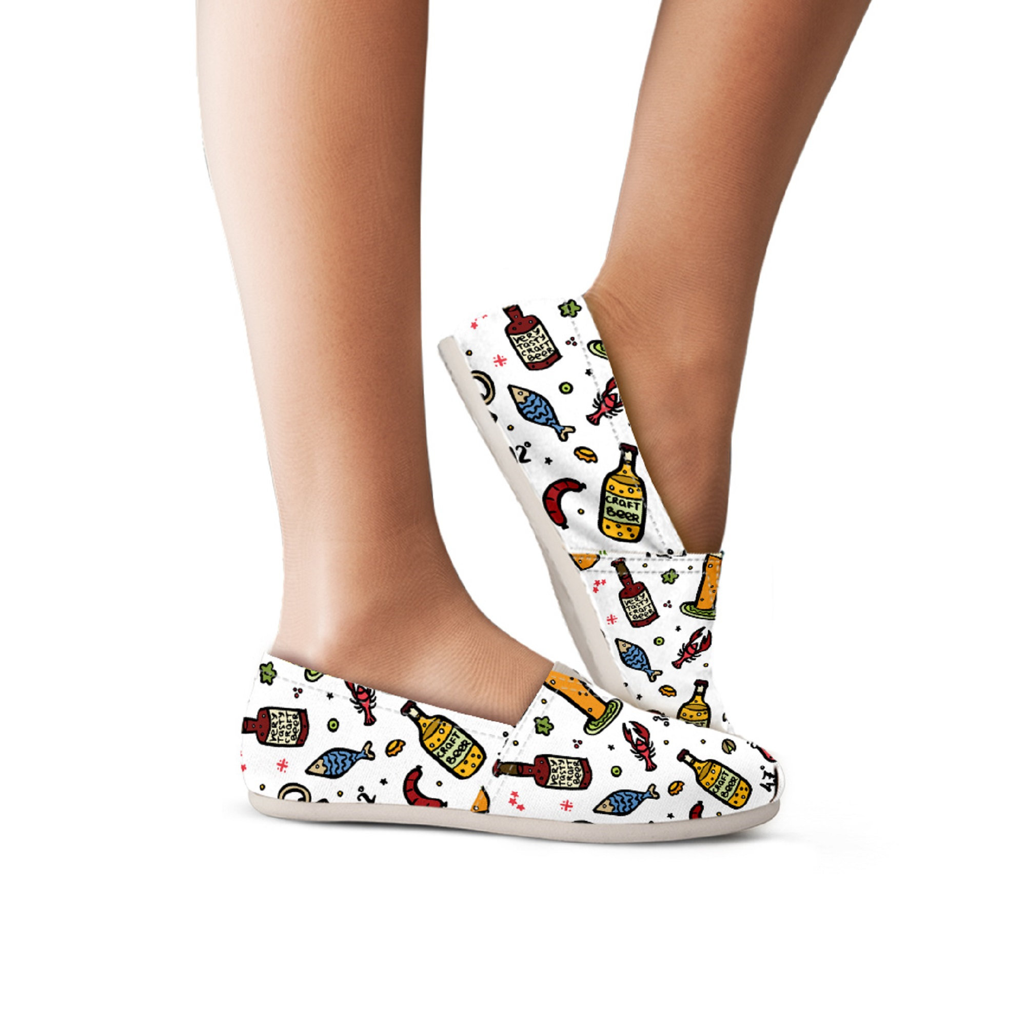 Beer Shoes Festival Shoes Cheers Women Casual Shoes 7