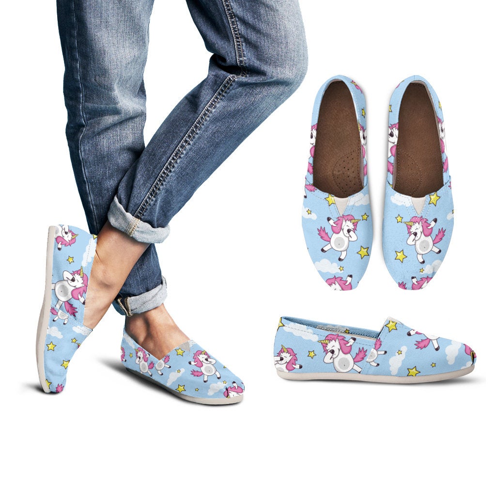 Dabbing Unicorn Shoes Women Unicorn Casual Shoes