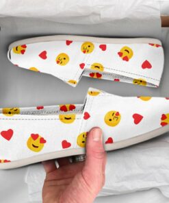 Emoji Shoes  Womens Shoes  Girls Shoes  Canvas Women Shoes  Girls Slip Ons  Casual Shoes  Emoji Gifts  Emoji Print  Emoji Pattern