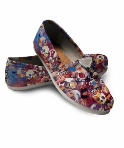 Happy Flowers Shoes, Takashi Murakami Shoes, Murakami Women Casual Shoes 1