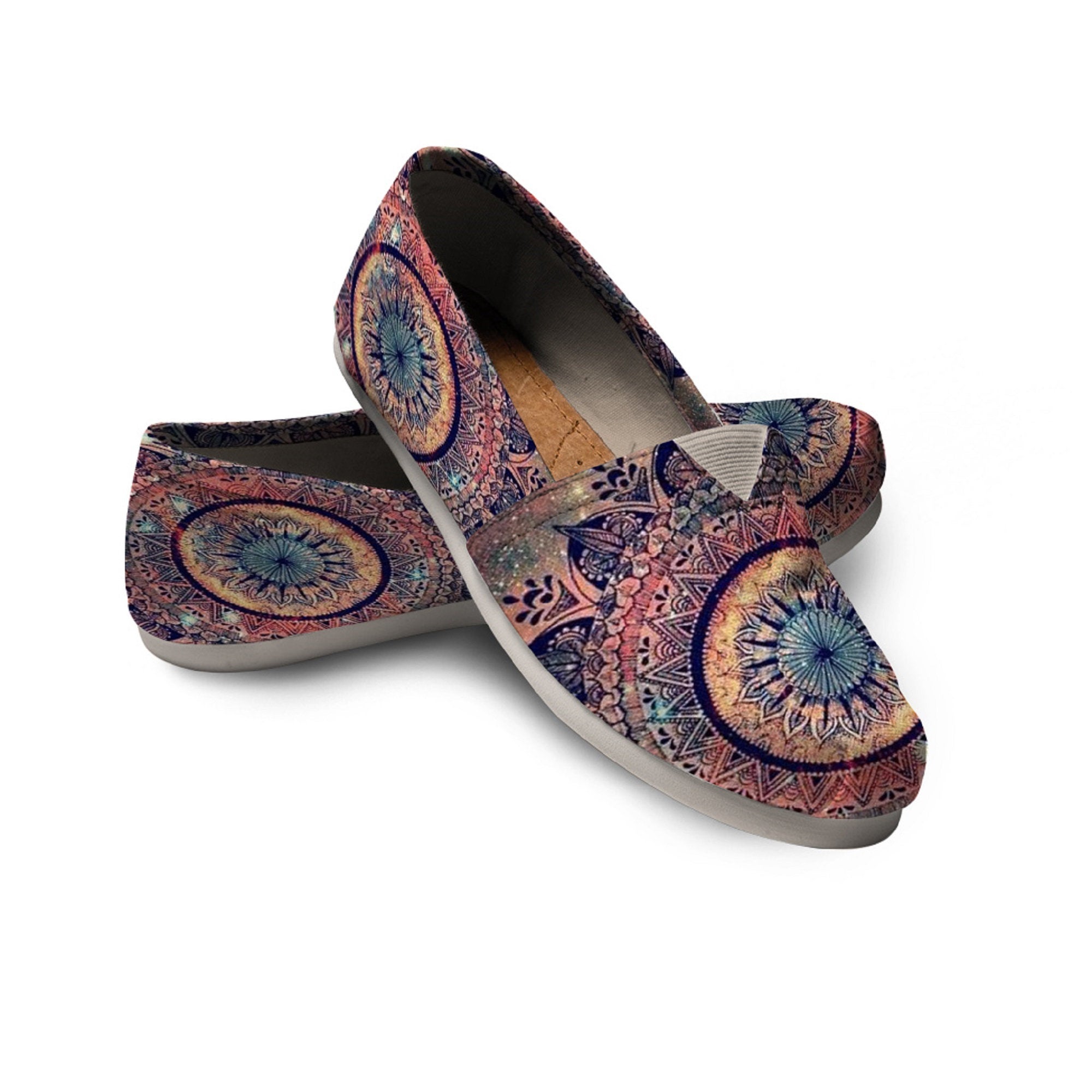 Mandala Shoes Aztec Shoes Maya Shoes Mandala Casual Shoes 13