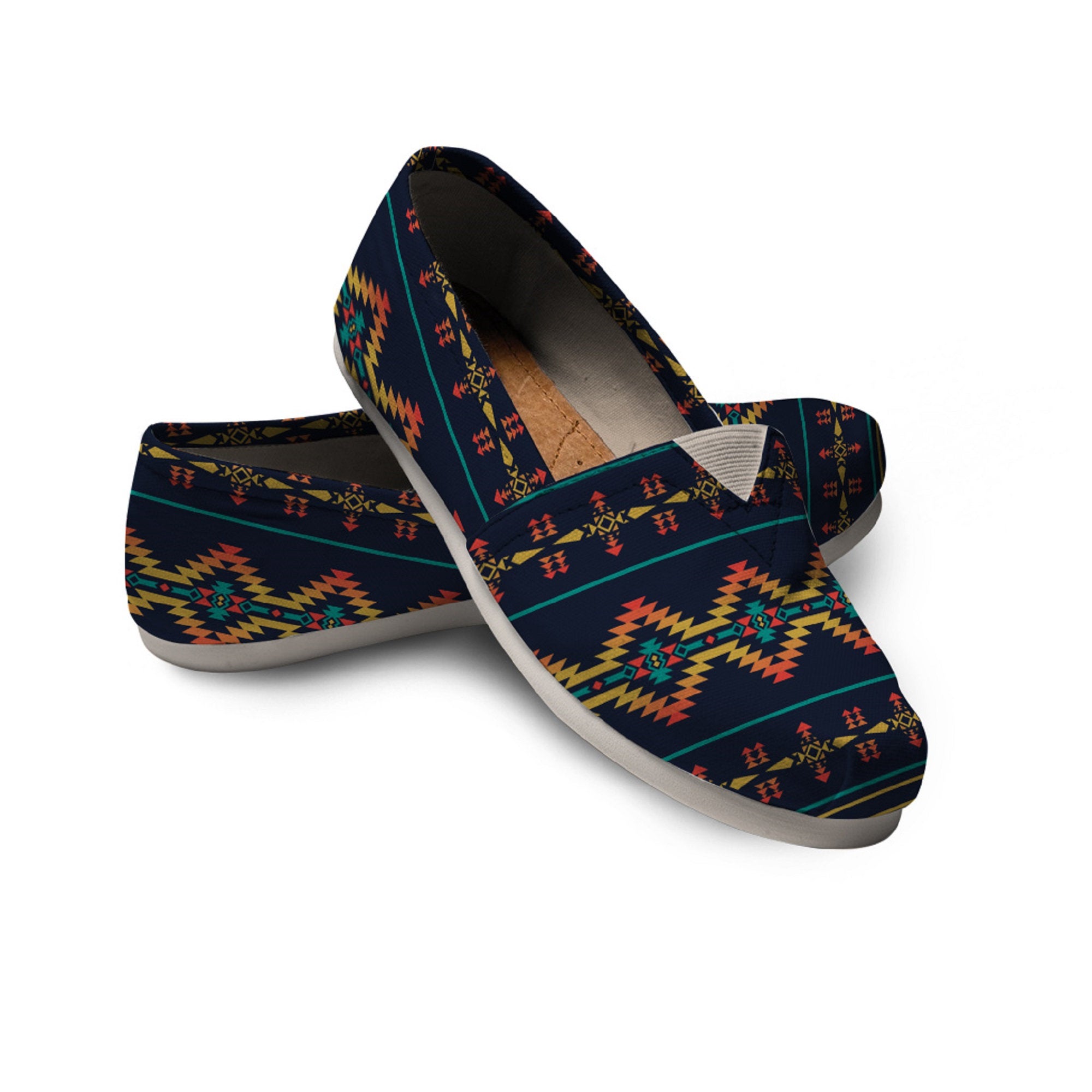 Mandala Shoes Aztec Shoes Maya Shoes Mandala Casual Shoes 14
