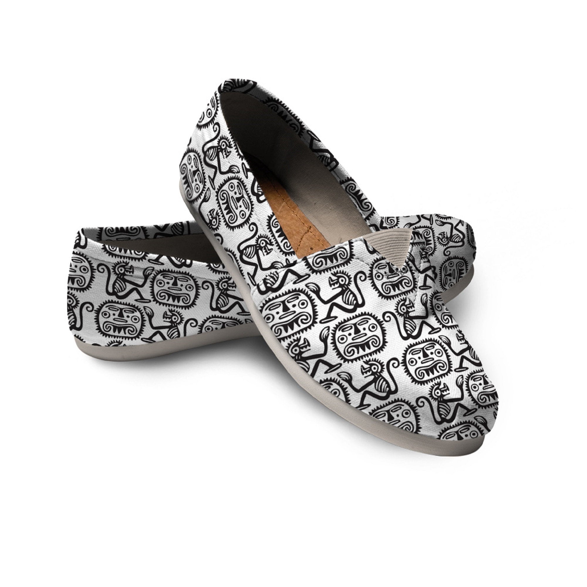 Mandala Shoes Aztec Shoes Maya Shoes Mandala Casual Shoes 7