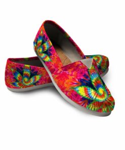 Mandala Shoes Tie Dye Shoes Rainbow Shoes Festival Women Casual Shoes 1