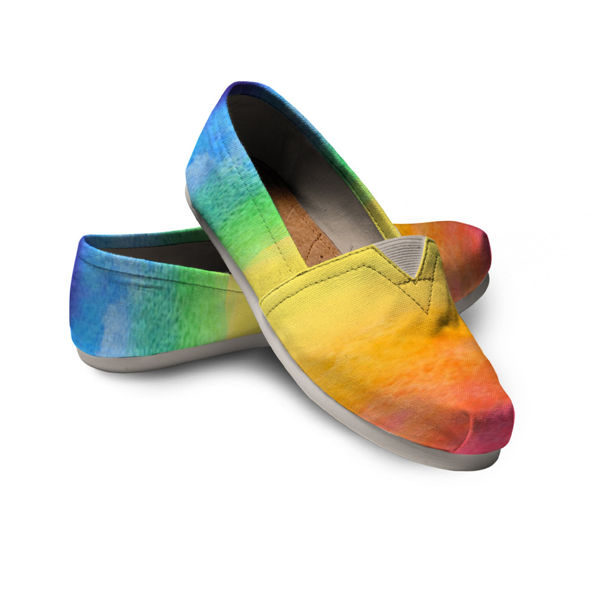 Mandala Shoes Tie Dye Shoes Rainbow Shoes Festival Women Casual Shoes 12