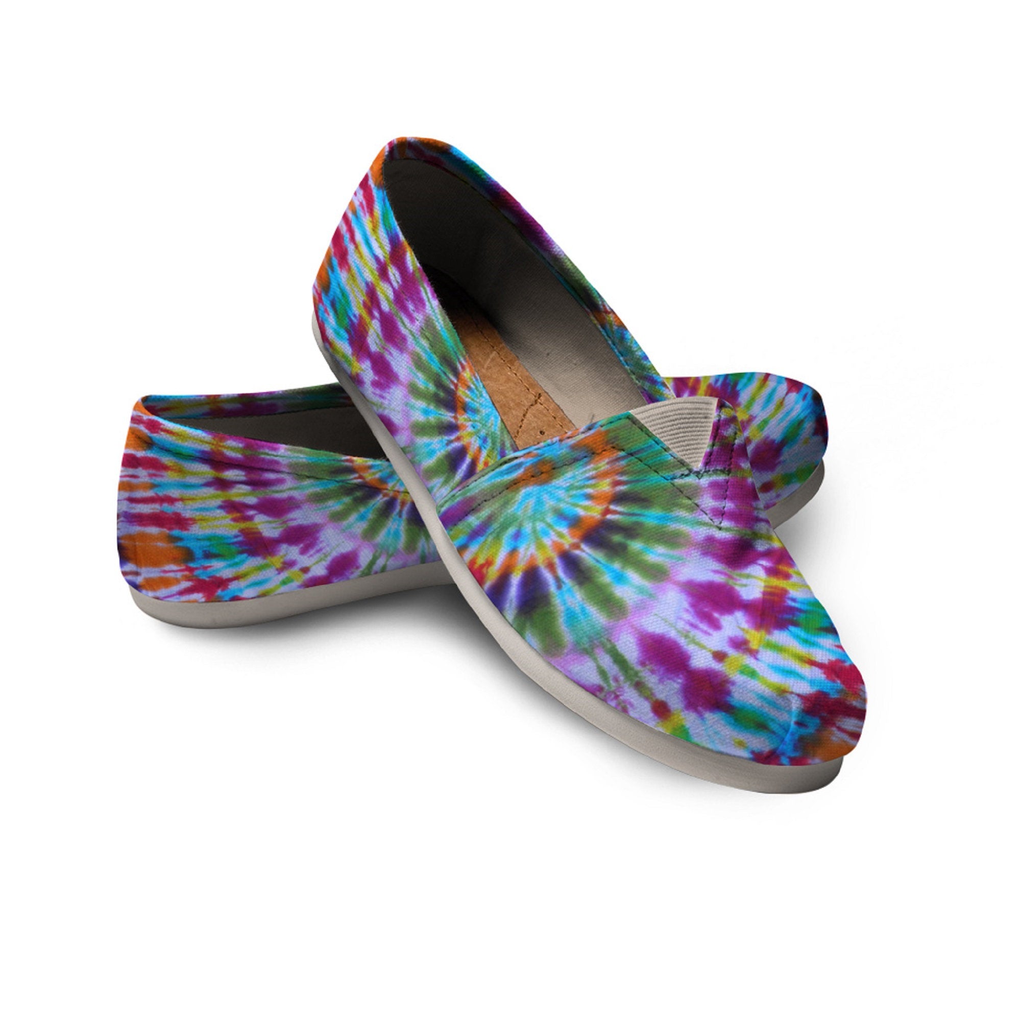 Mandala Shoes Tie Dye Shoes Rainbow Shoes Festival Women Casual Shoes 13