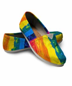 Mandala Shoes Tie Dye Shoes Rainbow Shoes Festival Women Casual Shoes 3