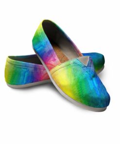 Mandala Shoes Tie Dye Shoes Rainbow Shoes Festival Women Casual Shoes 4
