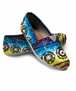 Mandala Shoes Tie Dye Shoes Rainbow Shoes Festival Women Casual Shoes 6