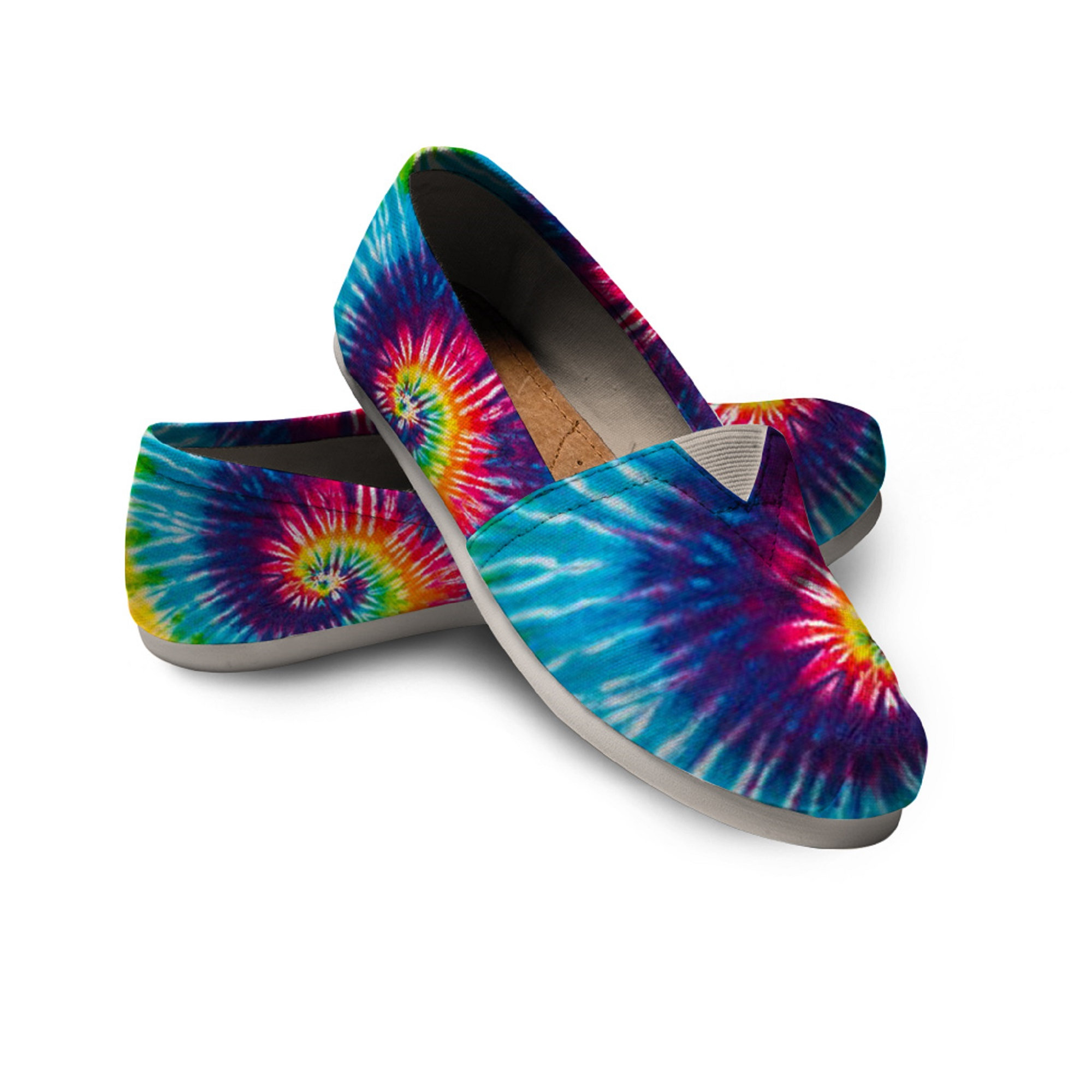 Mandala Shoes Tie Dye Shoes Rainbow Shoes Festival Women Casual Shoes 8
