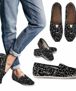 Math Women Casual Shoes Black