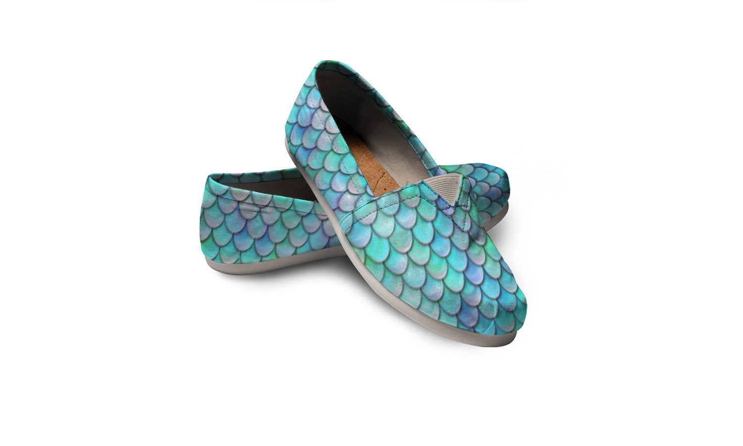 Mermaid Women Casual Shoes Mermaid Skin Shoes 3
