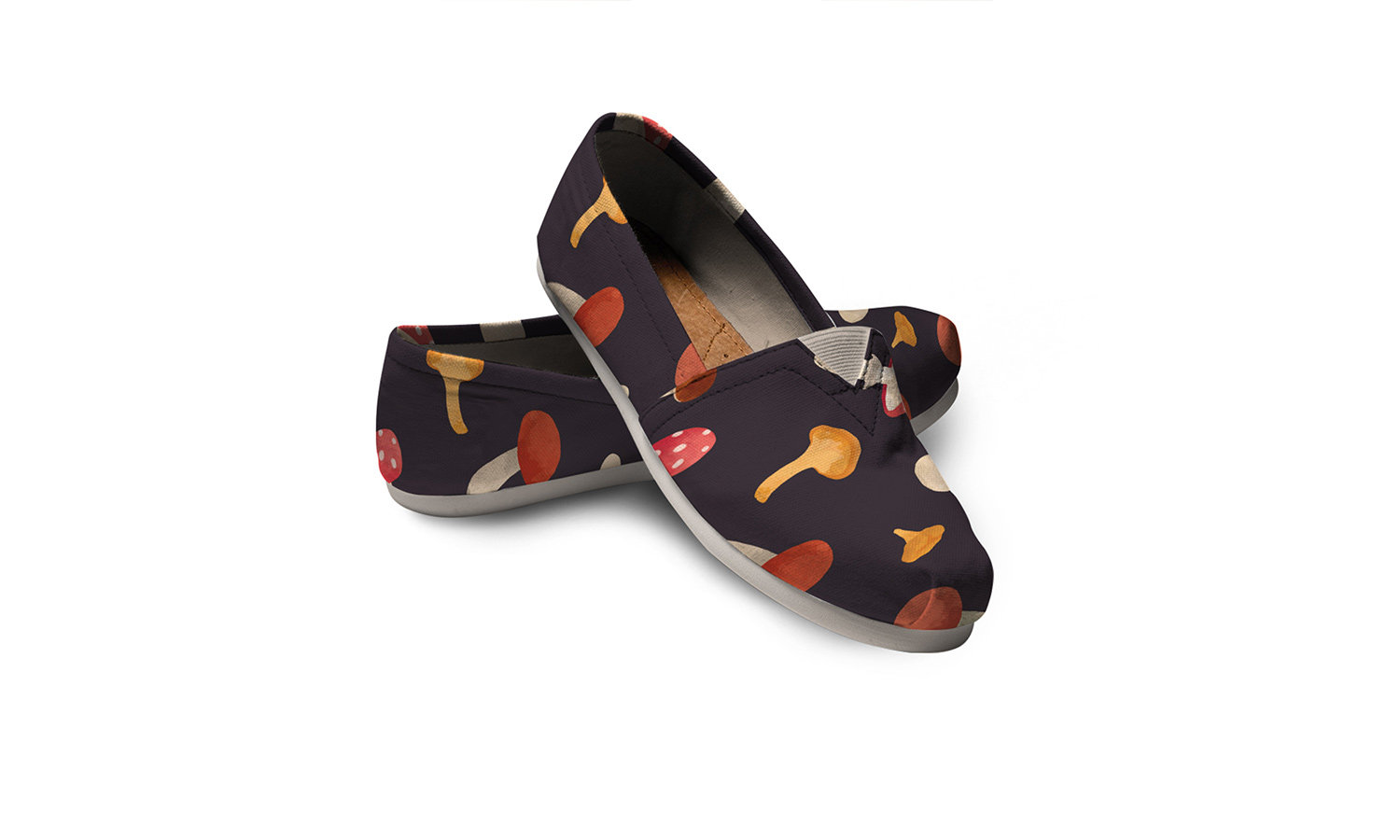 Mushroom 3 Women Casual Shoes Festival Shoes Punk Shoes