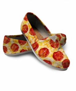Pizza Women Casual Shoes Pizza Shoes Pepperoni Shoes