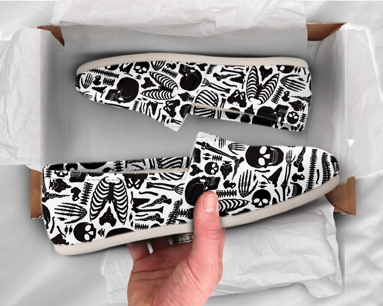 Skeleton Womens Shoes Anatomy Shoes Cute Shoes Canvas Women Shoes Womens Slip Ons Casual Shoes Skeleton Gifts Skeleton Gifts