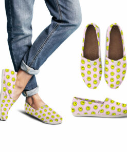 Smiley Face Shoes Emoji Women Casual Shoes