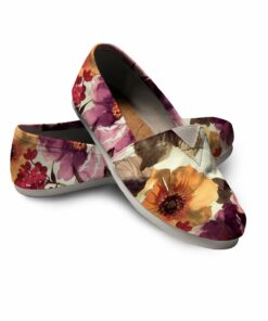 Succulent Shoes Floral Shoes Flower Shoes Flower Garden Women Casual Shoes 7