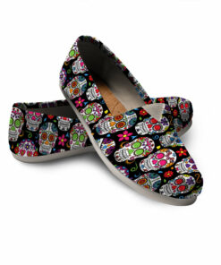 Sugar Skull Shoes 3 Dalavare Women Casual Shoes