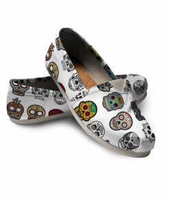 Sugar Skull Shoes 4 Dalavare Women Casual Shoes