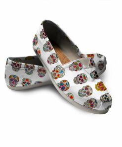 Sugar Skull Shoes 5 Dalavare Women Casual Shoes