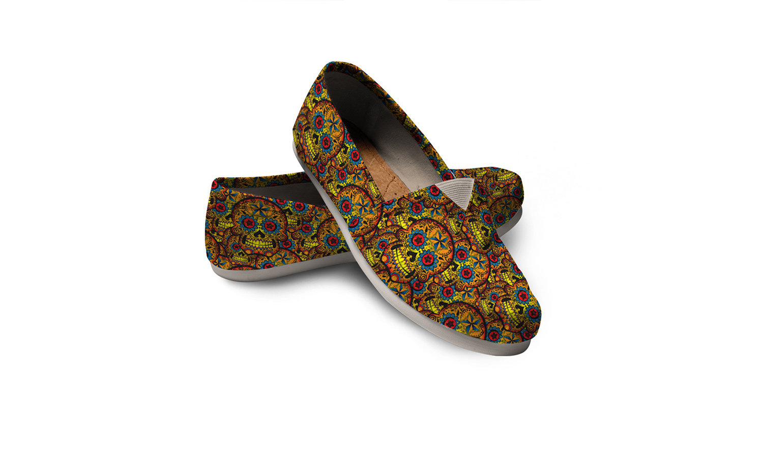 Sugar Skull Shoes Dalavare Women Casual Shoes