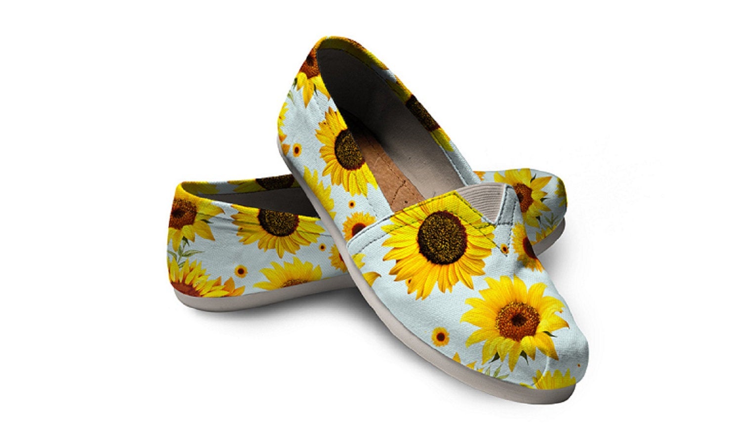 Sunflower Women Casual Shoes Sun Flower Shoes Floral Shoes