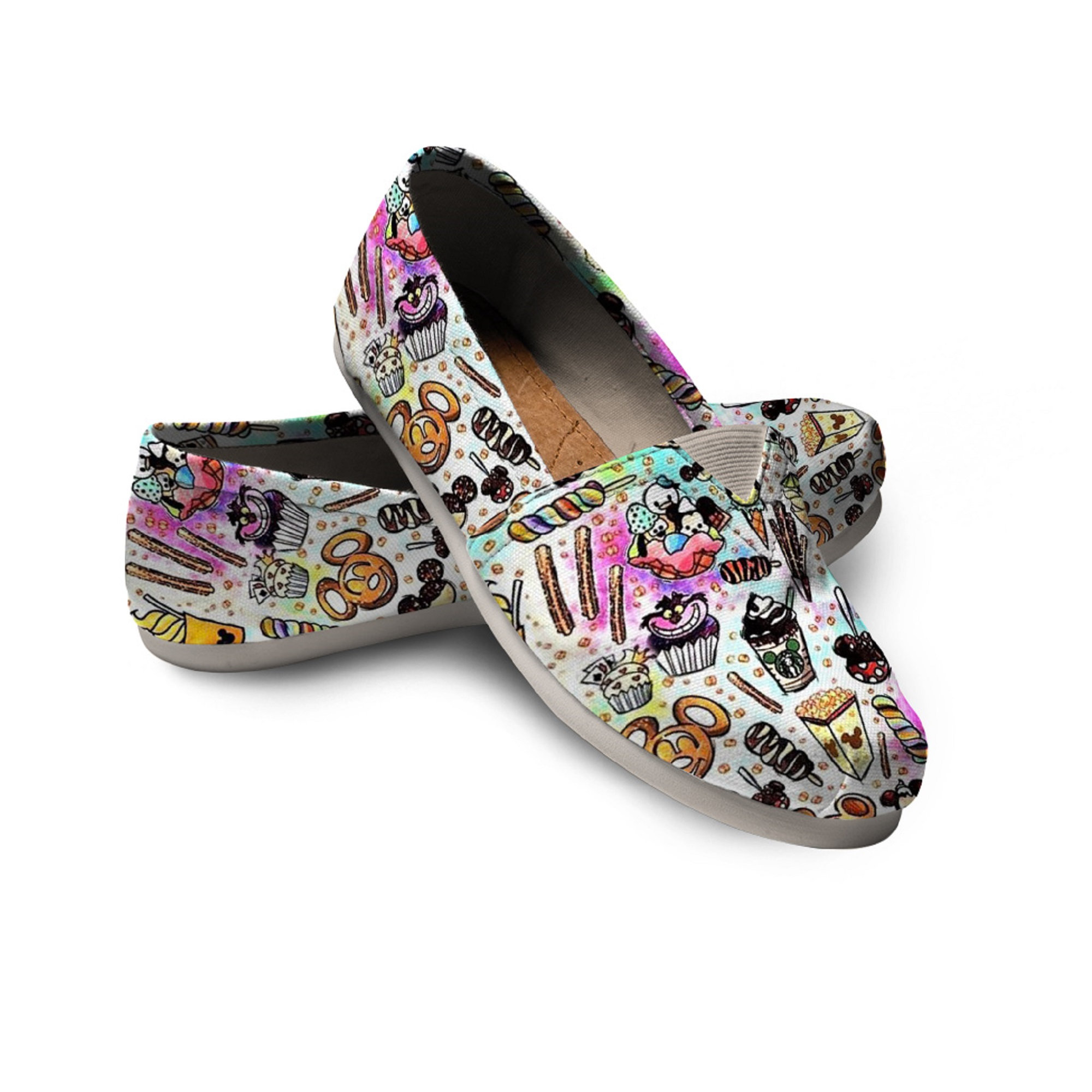 Theme Park Shoes Sweet Treats Women Casual Shoes 3