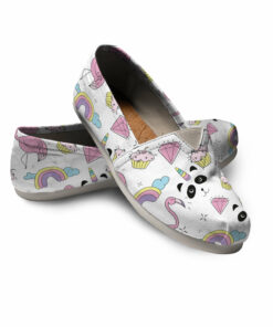 Unicorn Panda Shoes Sweat Dreams Shoes Rainbow Shoes Festival Women Casual Shoes