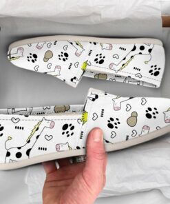 White Giraffe Shoes  Womens Shoes  Cute Shoes  Canvas Women Shoes  Girls Slip Ons  Casual Shoes  Giraffe Gifts  Giraffe Print