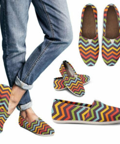Women Casual Chevron Shoes